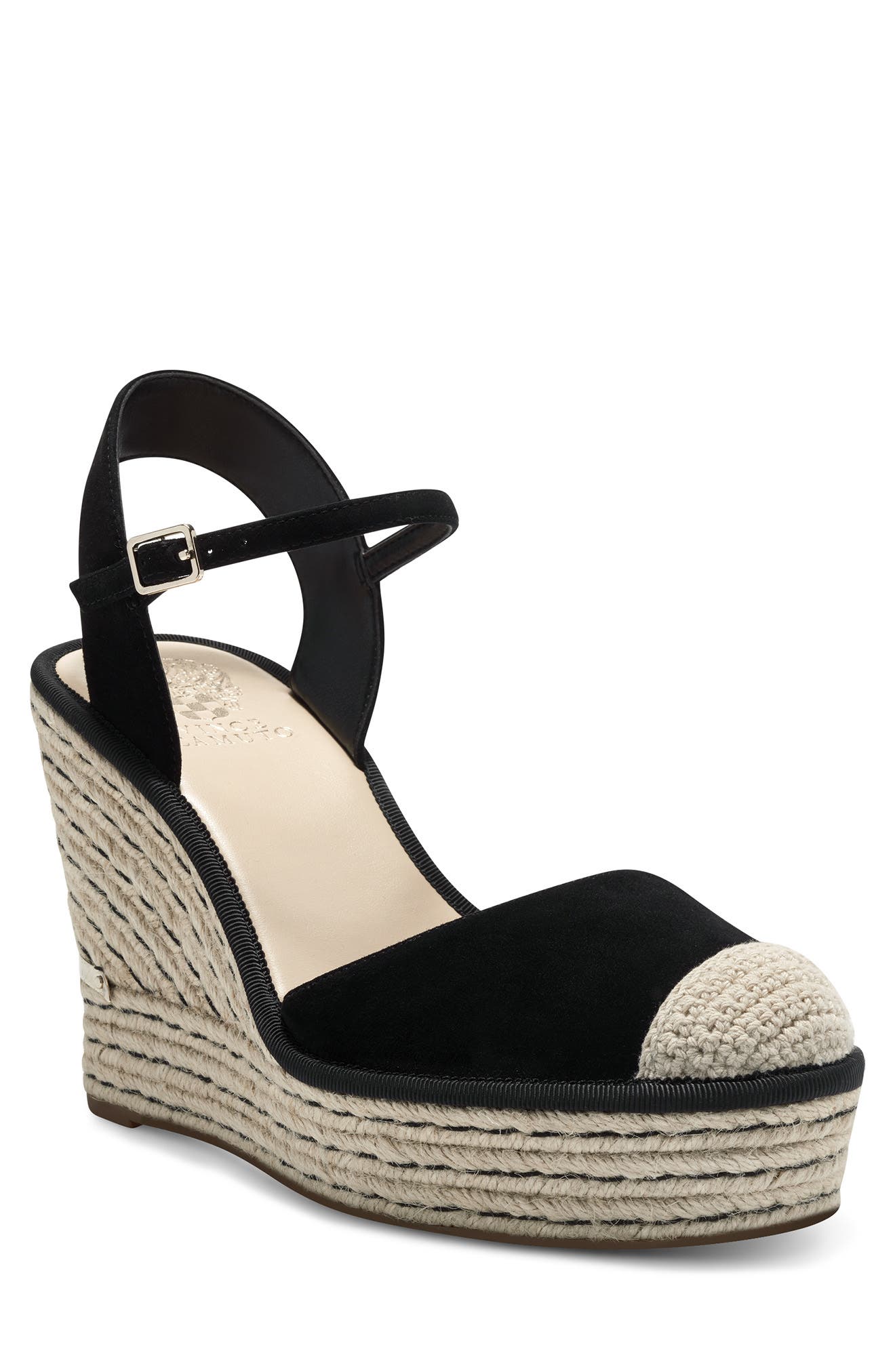 vince camuto snakeskin wedges