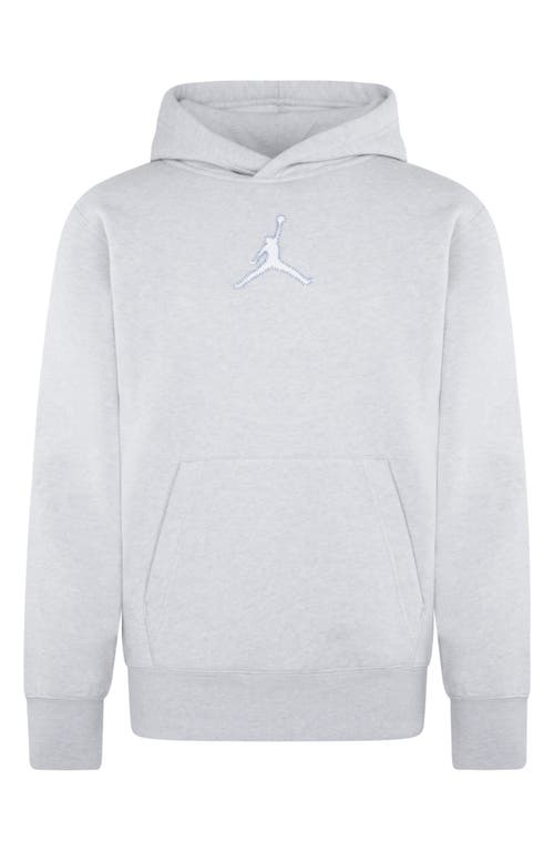 Jordan Kids' Fleece Hoodie Pure Platinum Heather at