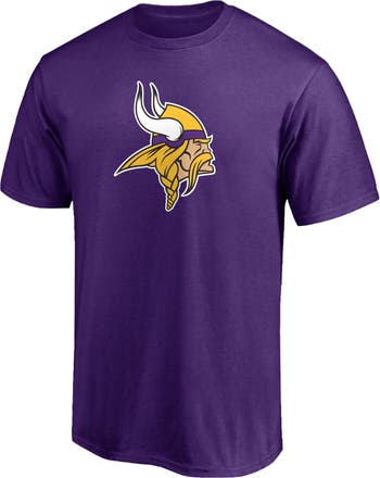 FANATICS Men's Fanatics Branded Justin Jefferson Purple Minnesota Vikings  Player Icon Name & Number T-Shirt