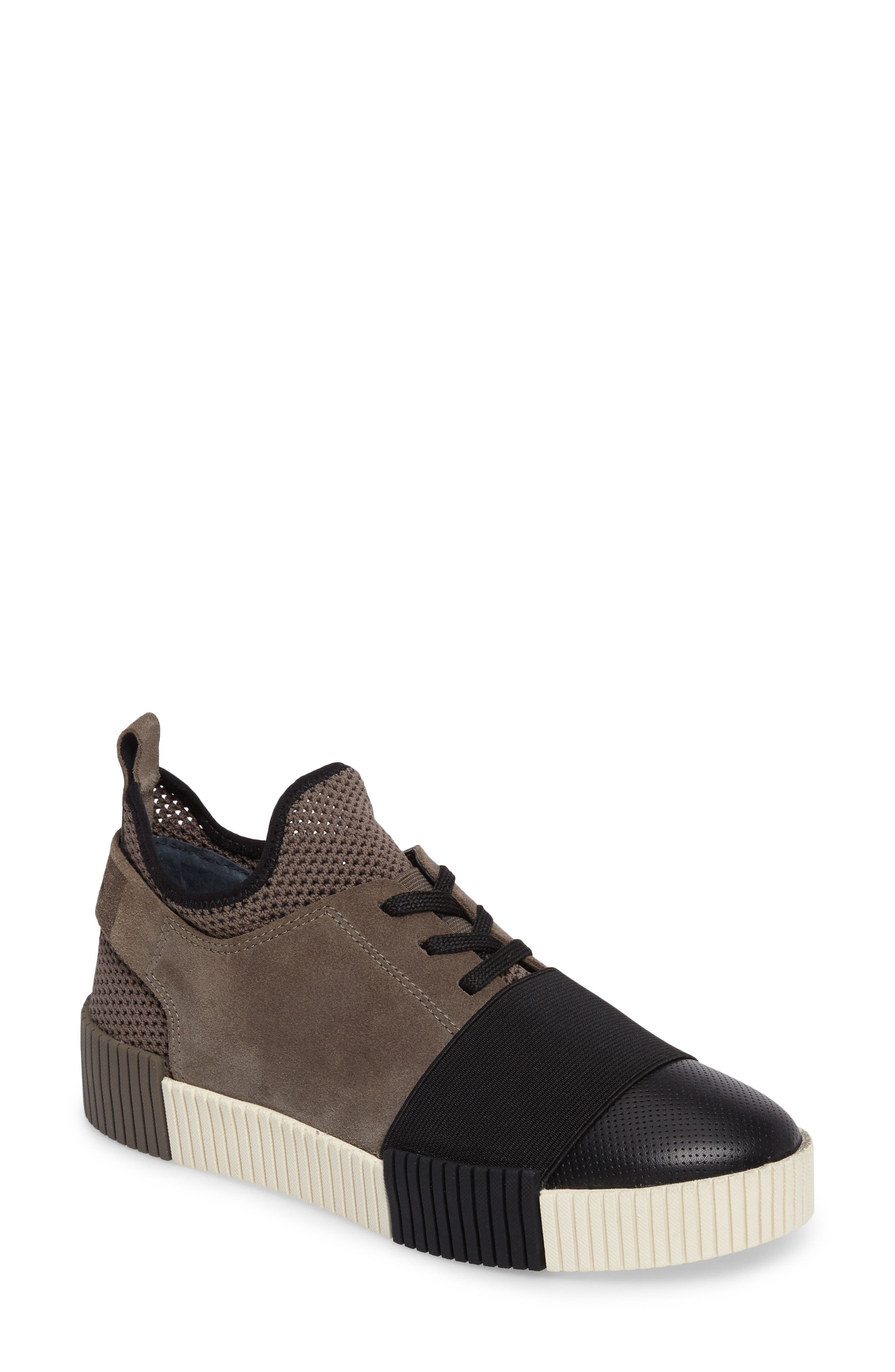 marc fisher ltd leather platform sneakers