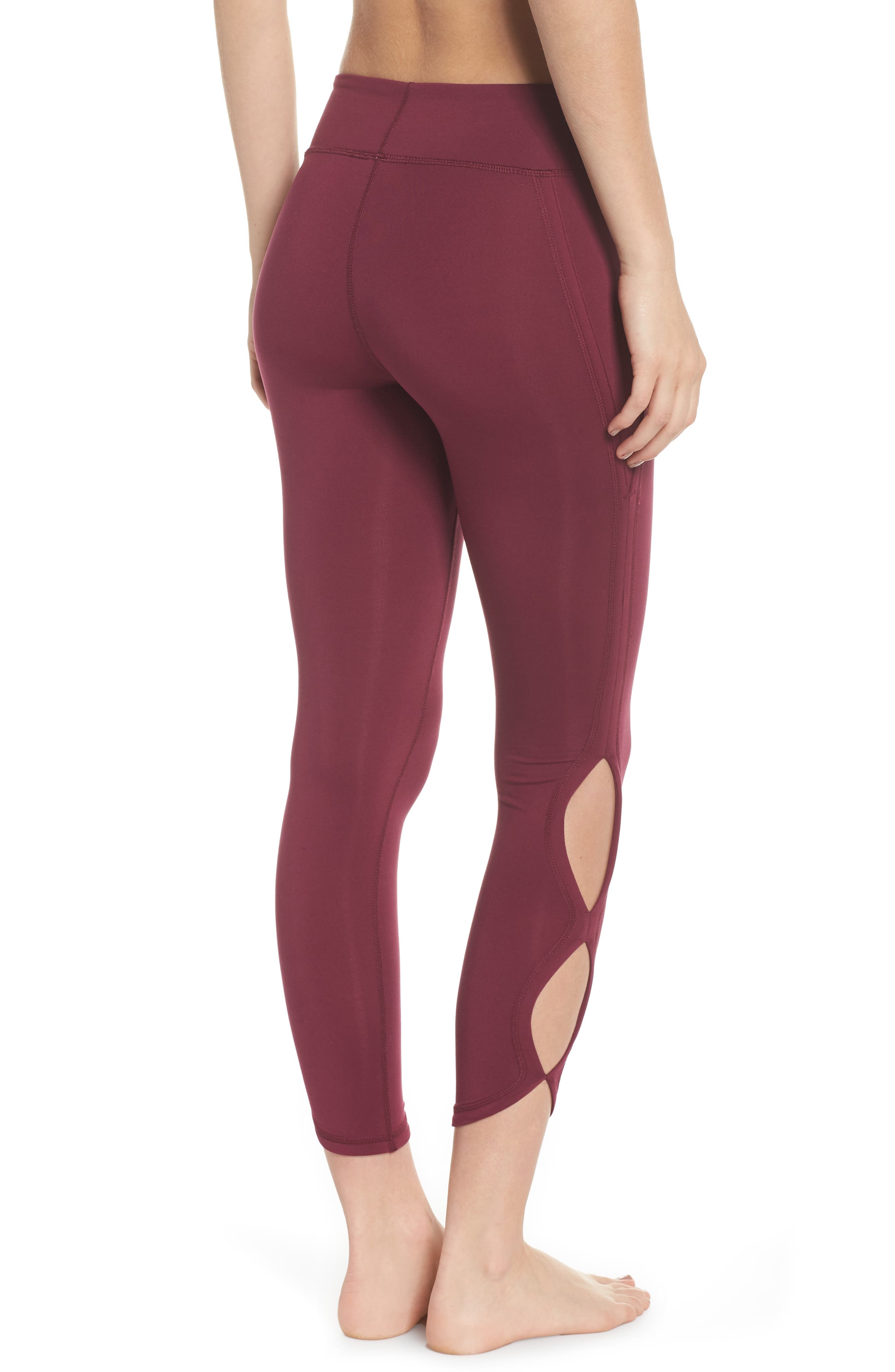 Free People FP Movement | Infinity Cutout Crop Leggings | Nordstrom Rack