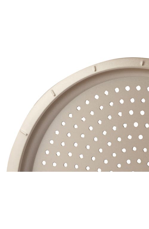 Shop Berghoff Leo Balance Perforated Pizza Pan In Golden