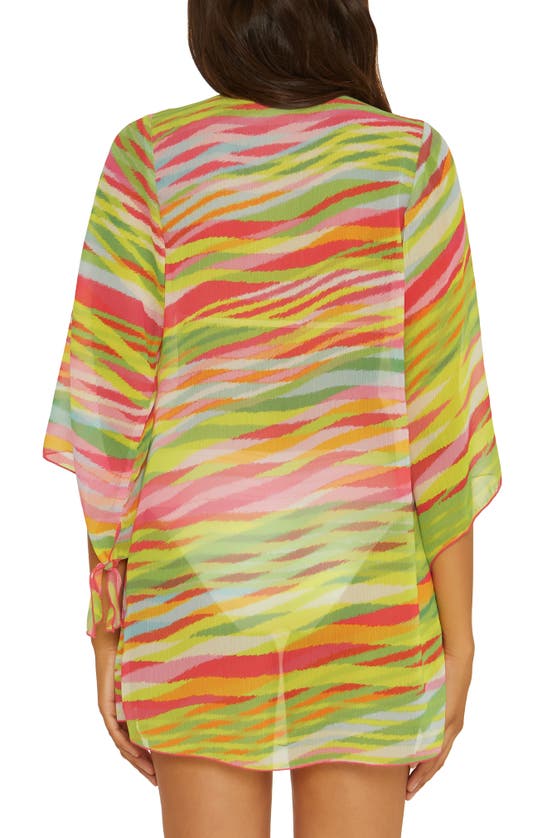 Shop Becca Awaken Sheer Cover-up Tunic In Multi