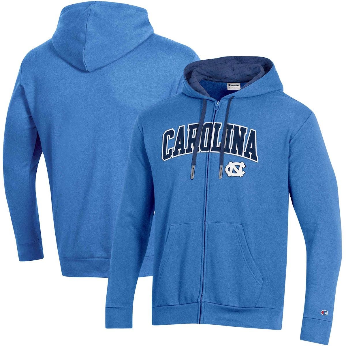 champion carolina blue hoodie