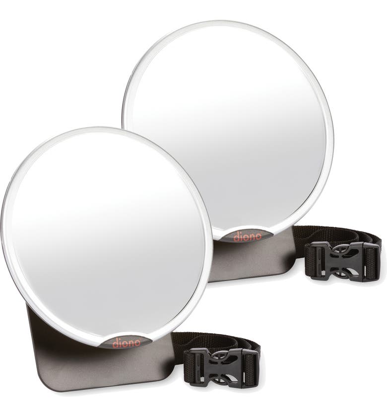 Diono Set of 2 Easy View Adjustable Back Seat Mirrors