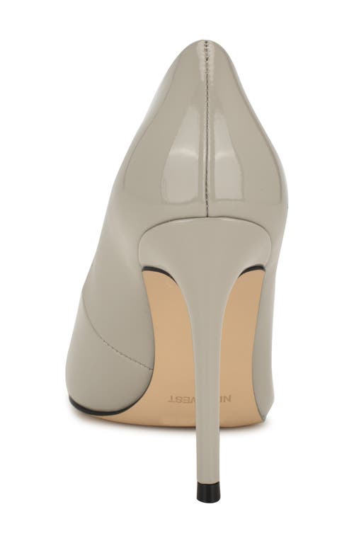 Shop Nine West Fresh Pointed Toe Pump In Light Grey