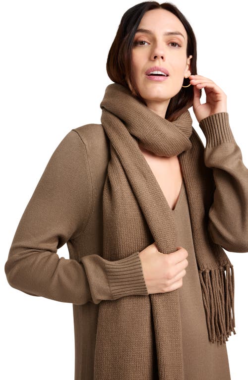 Shop Splendid X @cellajaneblog Long Sleeve Sweater Dress In Toast