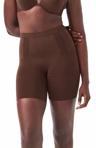 Spanx OnCore High-Waisted Mid-Thigh Shorts