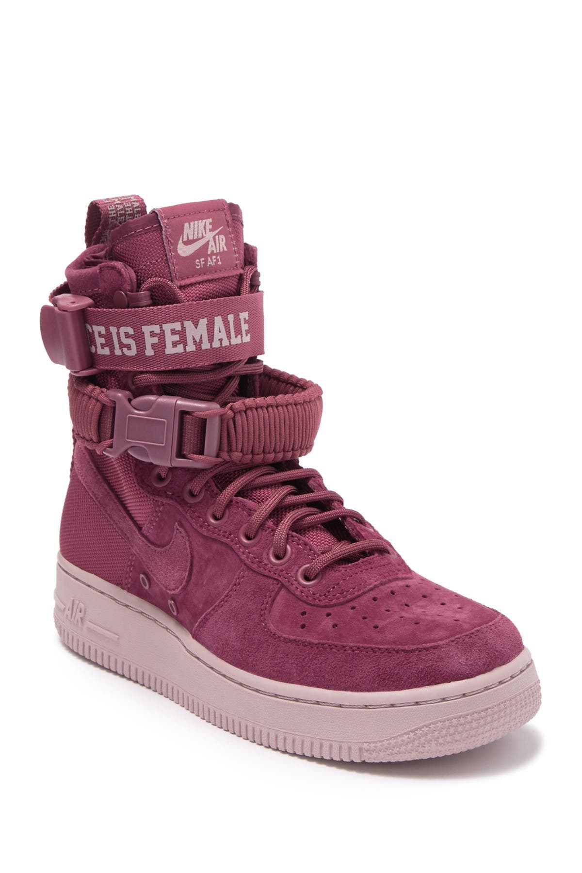nike sf air force 1 mid pink