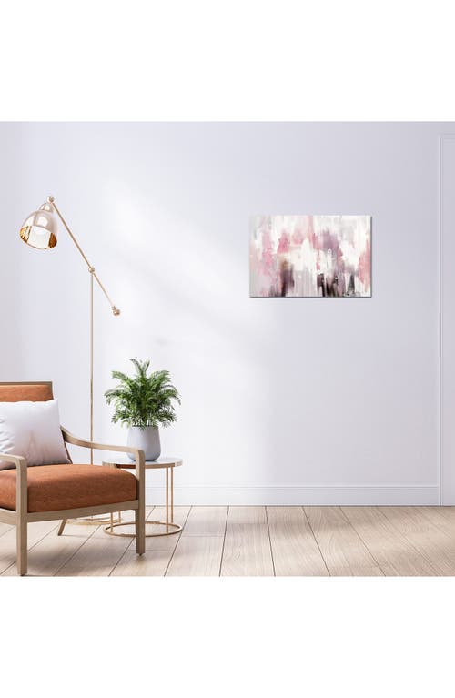 Icanvas Abstract Stylish By Dan Hobday Canvas Print In White Canvas/multicolor