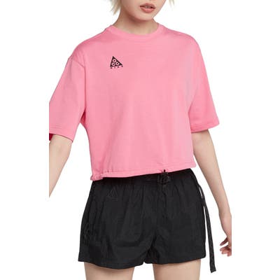 Nike Acg Short Sleeve Top, Pink