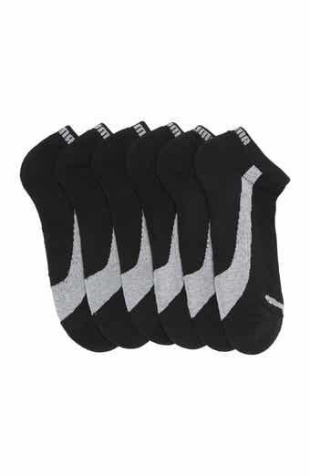 Hurley mens 6 Pack 1/2 Terry Quarter Crew Socks