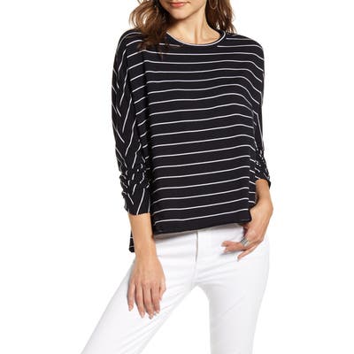 Frank & Eileen Tee Lab Oversize Stripe Sweatshirt