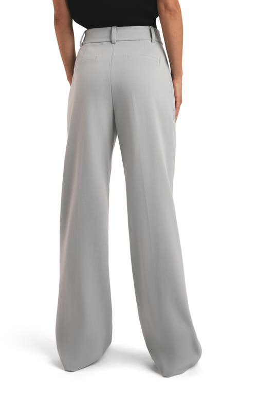 Shop Favorite Daughter The Nadie Pleated Pants In Ultimate Gray