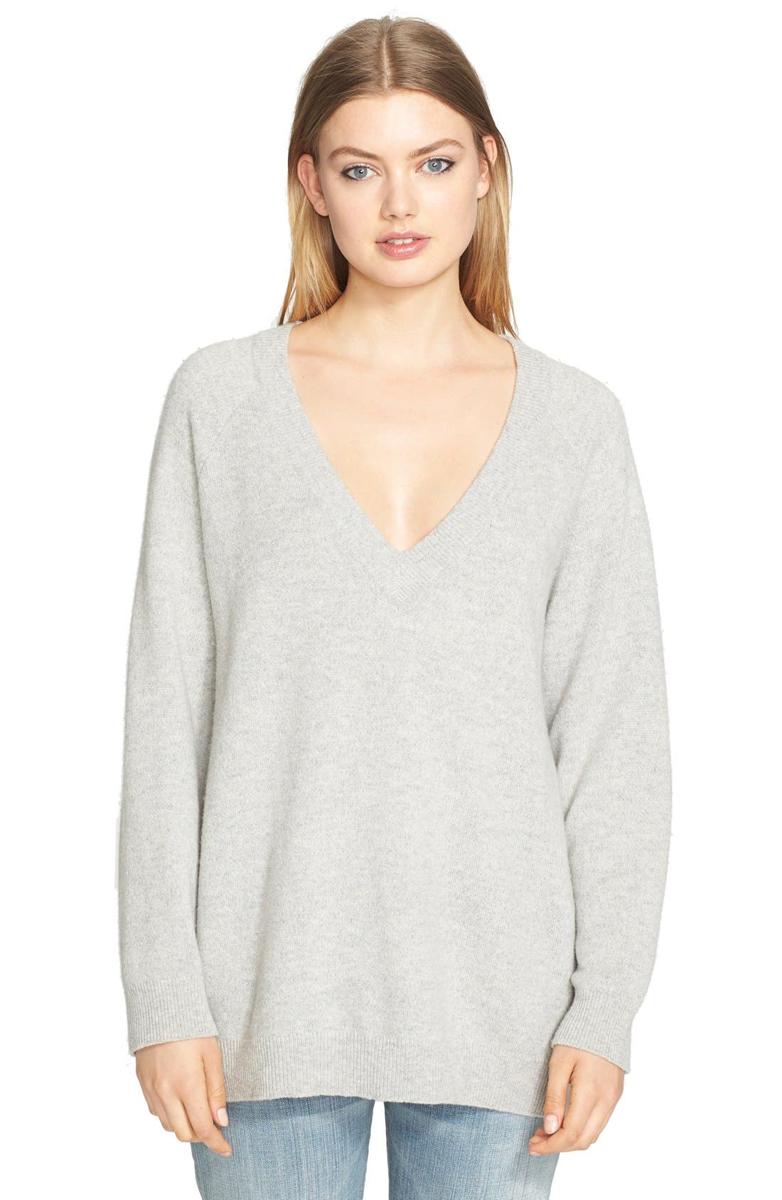 alexander wang v neck sweater