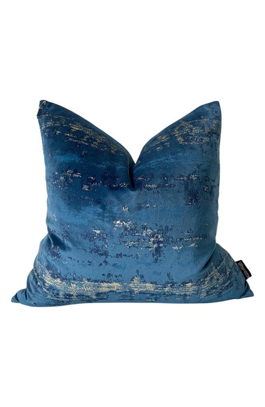 Modish Decor Pillows Velvet Pillow Cover In Midnight