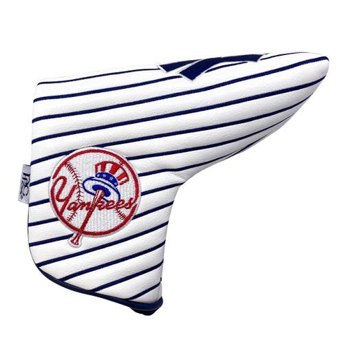 PRG AMERICAS New York Yankees Team Blade Putter Cover in White