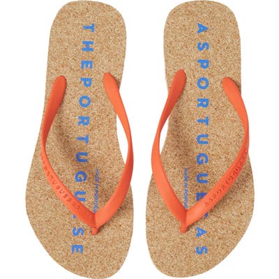 Asportuguesas By Fly London Base Flip Flop, /36 - Red