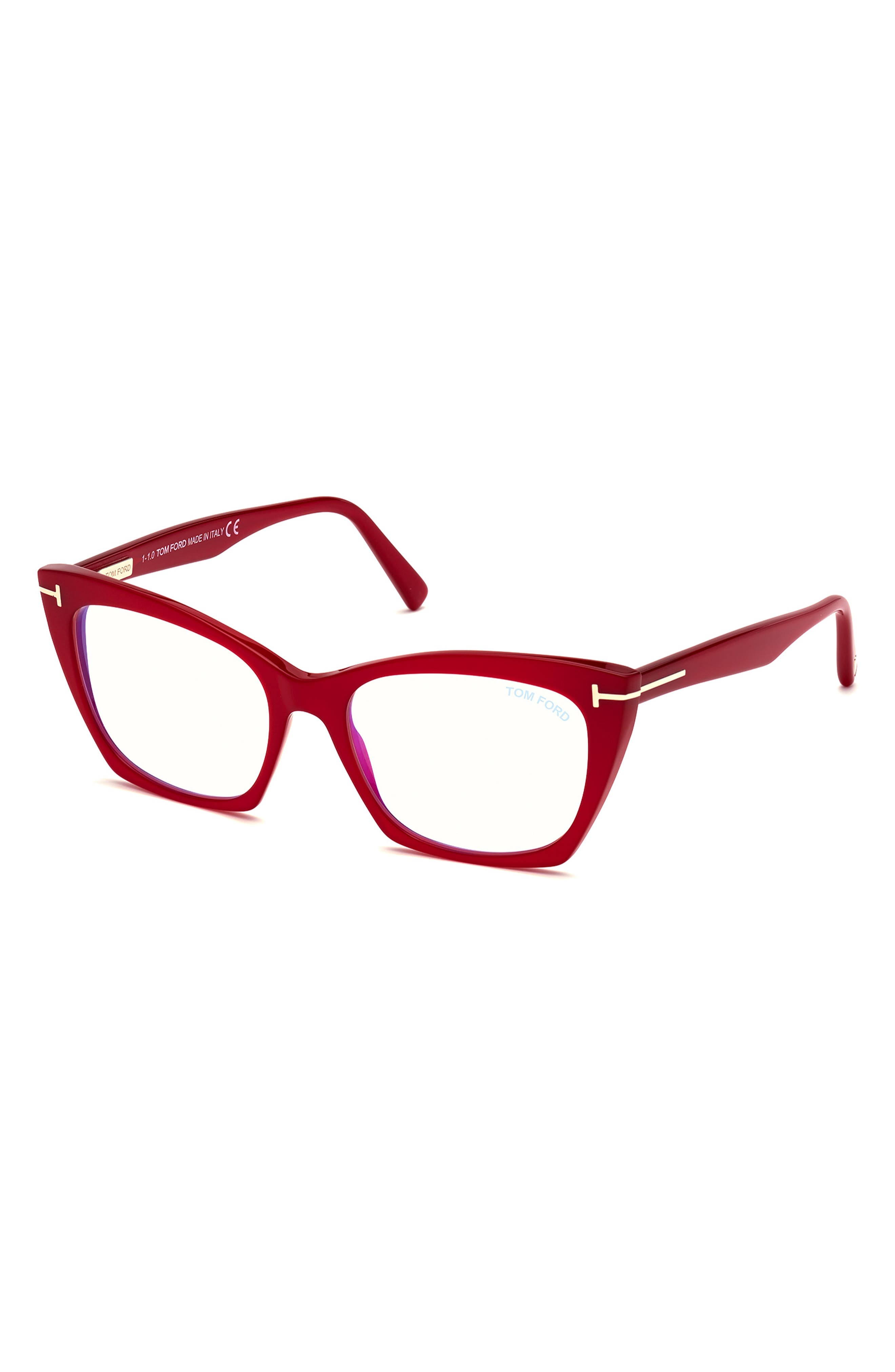 tom ford glasses red frame