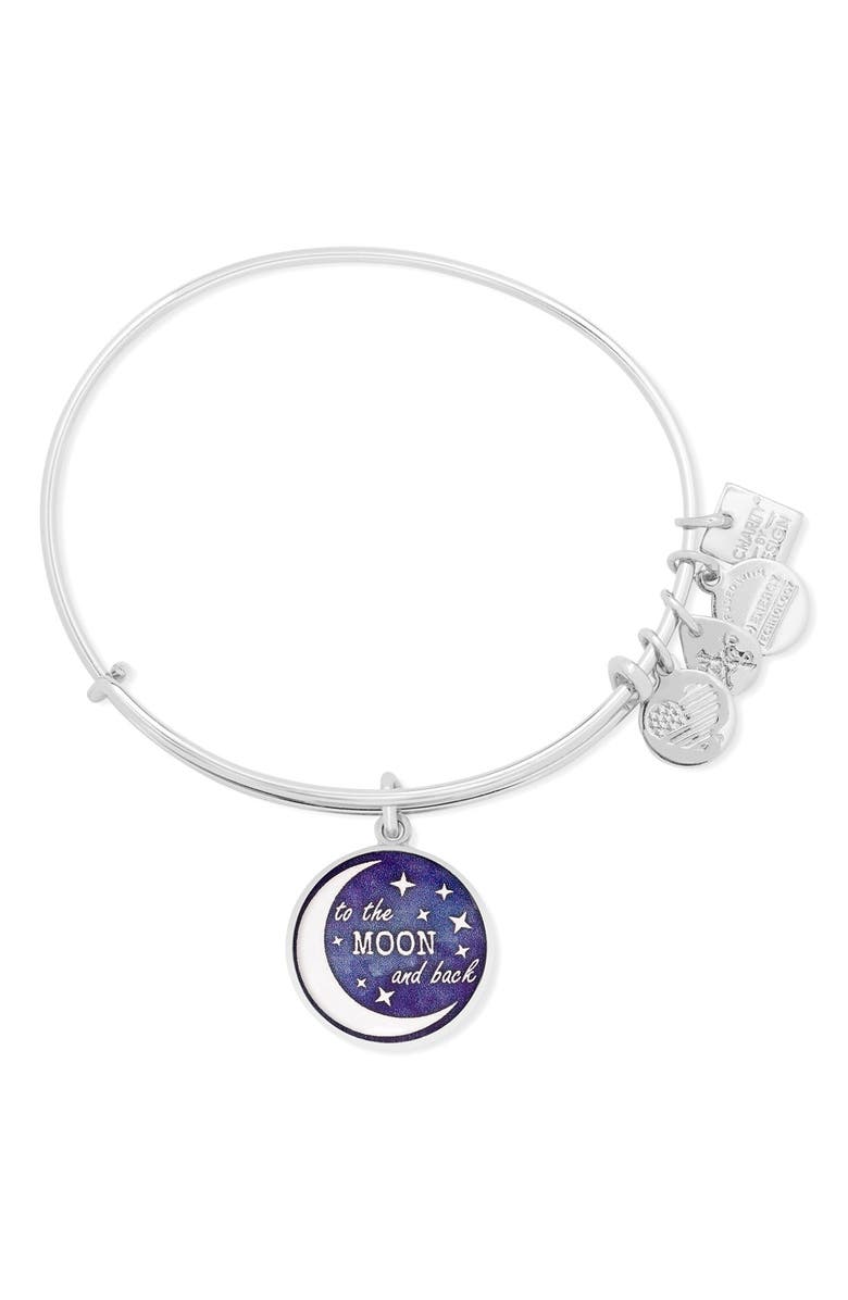 Alex and Ani Stellar Love 'To the Moon and Back' Adjustable Wire Bangle ...
