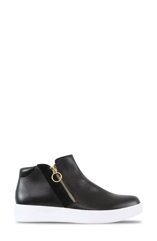 Munro Viera Mid Sneaker In Black Combo