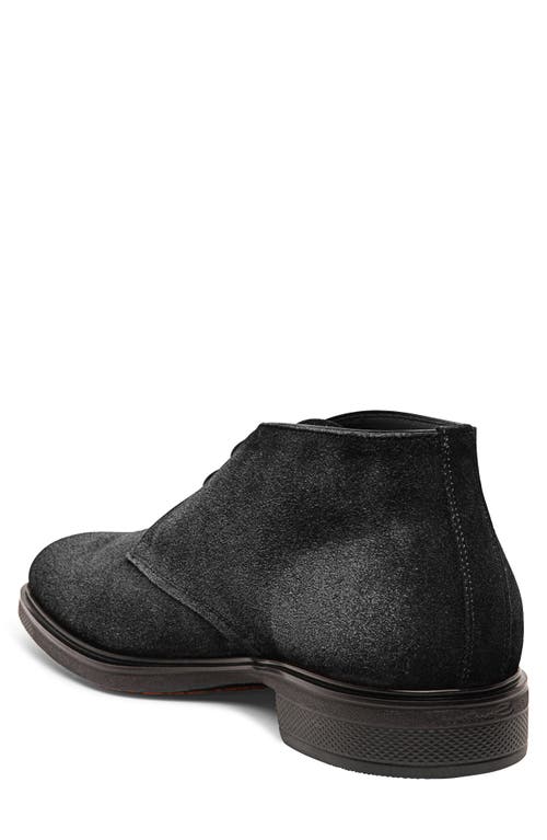 Shop Santoni Chukka Boot In Black