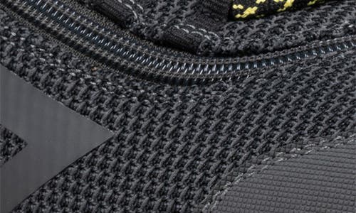 Billy Footwear Inclusion Trail Sneaker In Charcoal/yellow