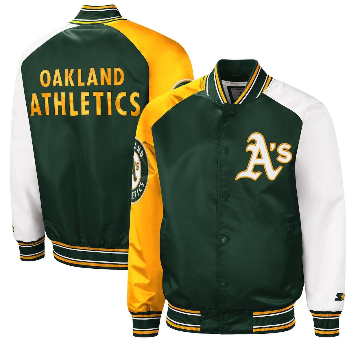 a's starter jacket