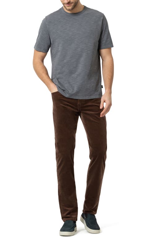 Shop 34 Heritage Charisma Relaxed Fit Stretch Corduroy Pants In Brown Cord