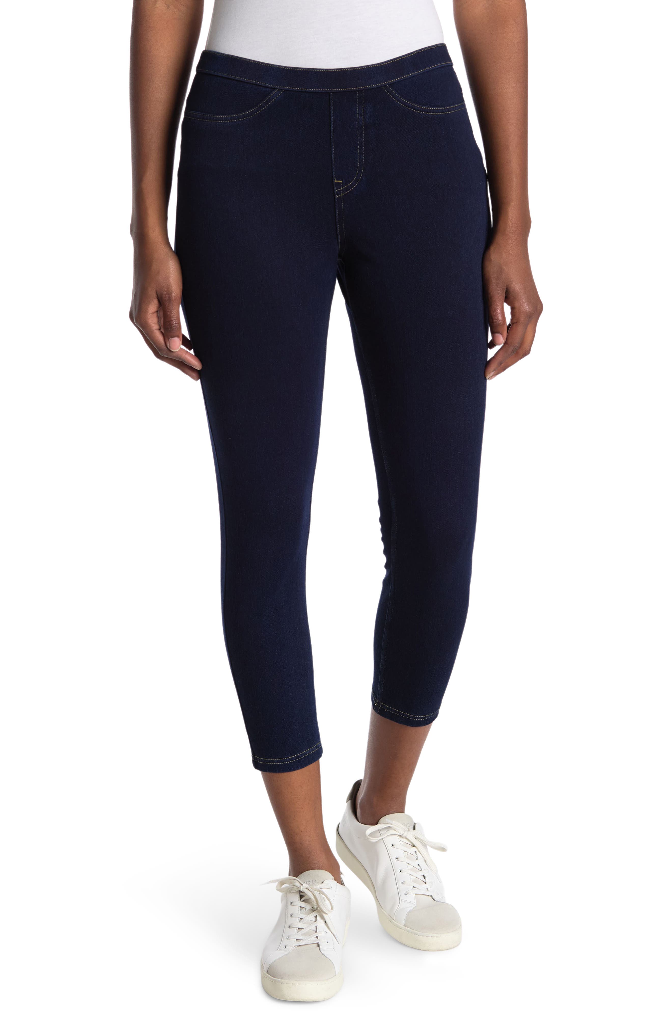 Basic Denim Capri Leggings