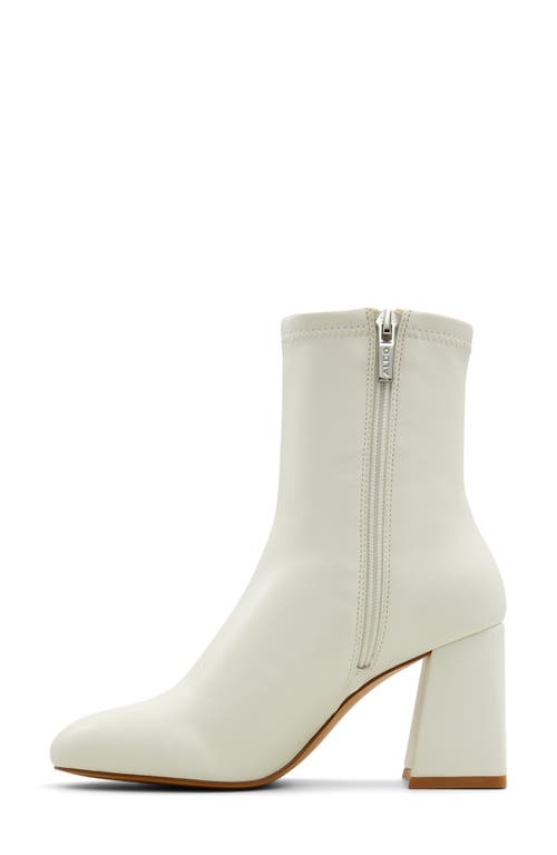 Aldo Haucan Bootie In White/bone