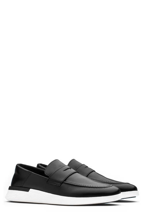 Crossover Loafer in Black /White