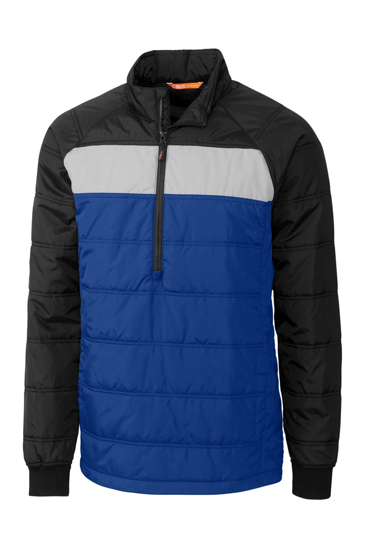 Cutter & Buck Thaw Insulated Packable Pullover In Open Blue2