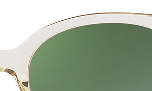 Raen Lily 54mm Cat Eye Sunglasses In Ginger/pewter Mirror