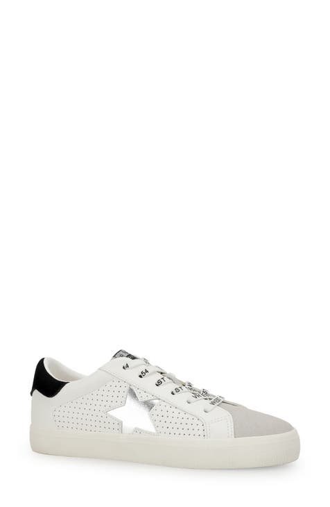 Gemma Glitter Star Leather Sneaker (Women)