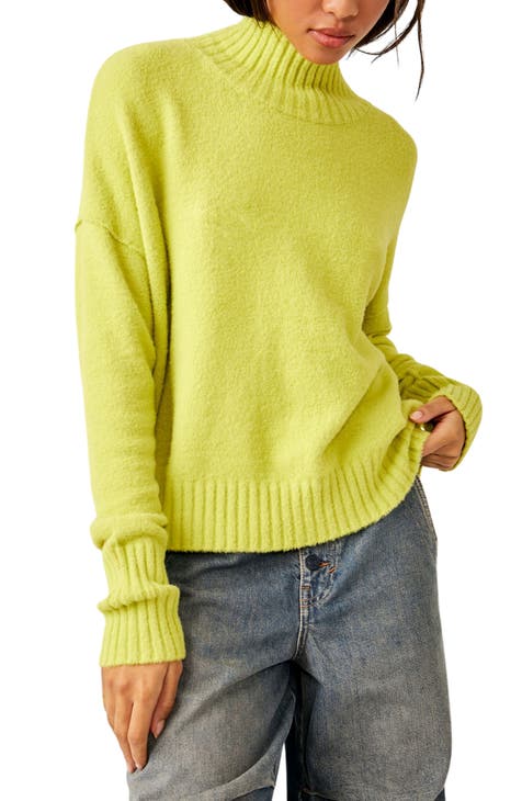 Womens Casual Long Sleeve V Neck Ribbed Knit Striped Pullover, Golf,5 and  Under Items,top Deals of The Day,Gifts Under 5 Dollars for Women Green