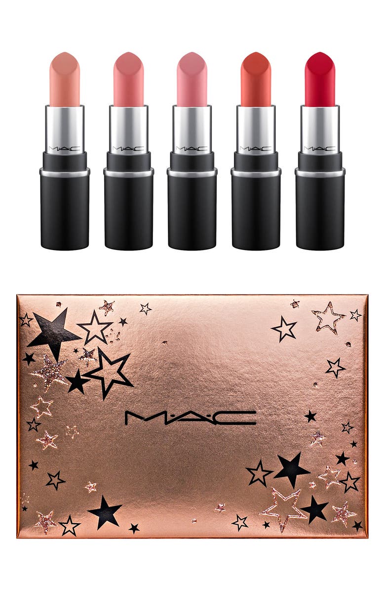 MAC COSMETICS MAC Wish Upon Stars Mini Lipstick Set, Main, color, NO COLOR