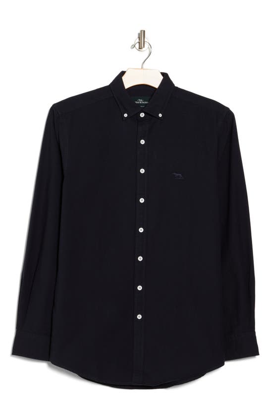 Rodd & Gunn Dallington Solid Button-down Shirt In Navy
