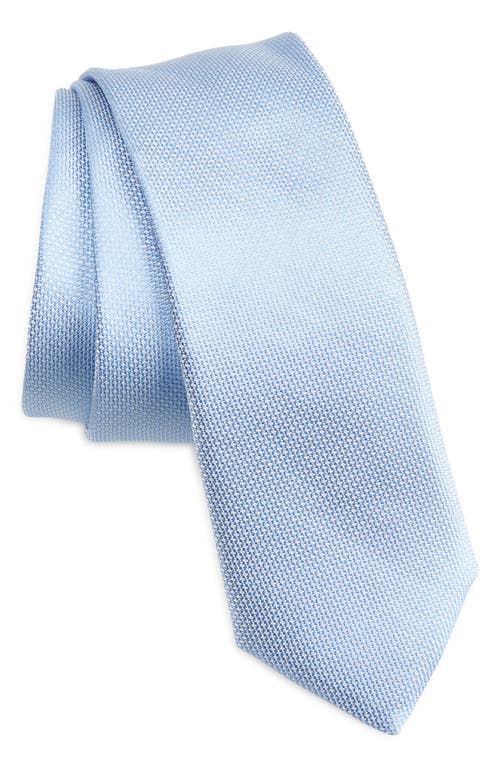 BOSS Solid Tie in Light Blue at Nordstrom