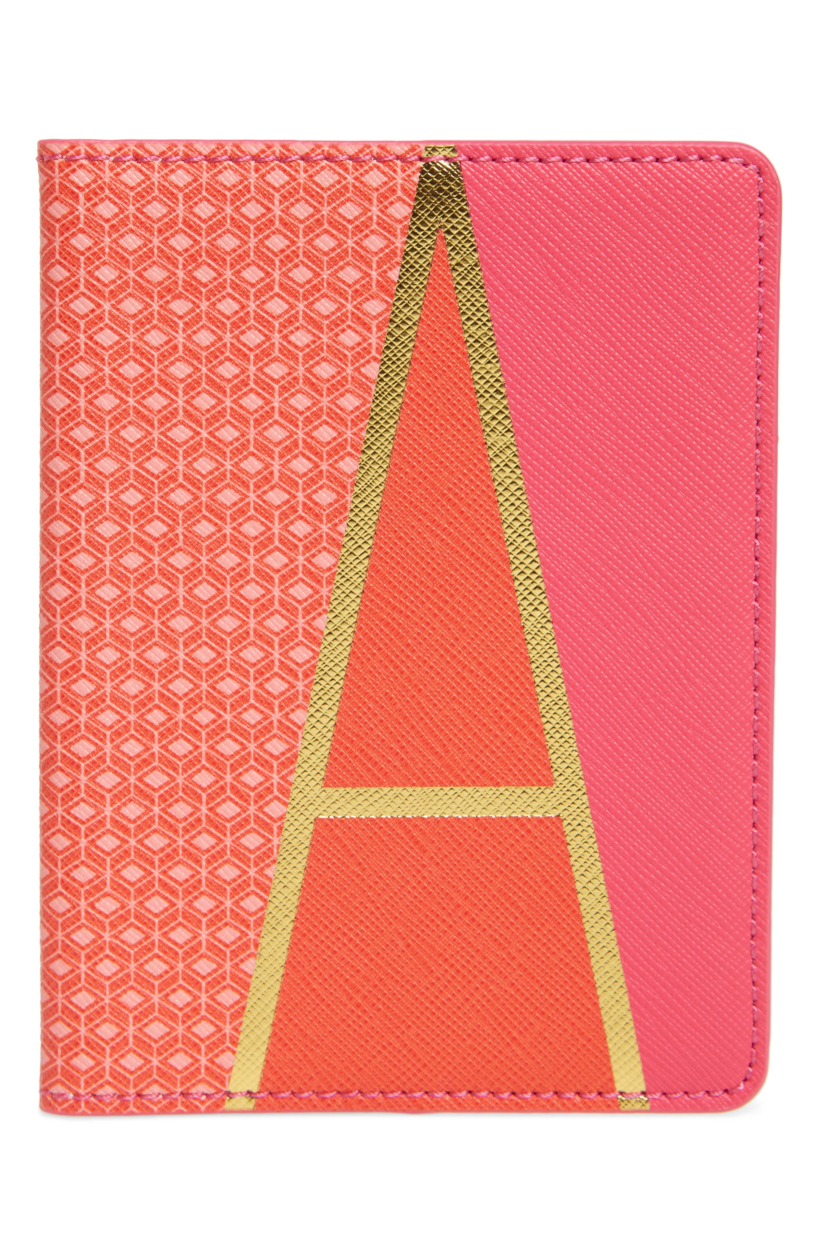Anthropologie Home Monogram Passport Cover Nordstrom