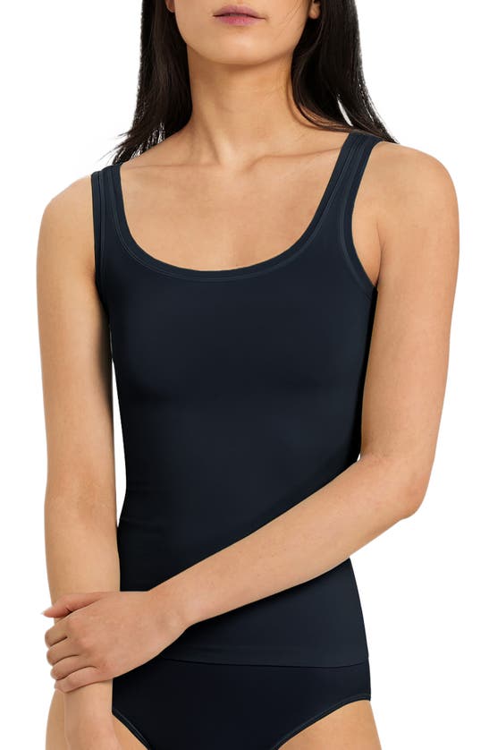 Shop Hanro Touch Feeling Tank In Midnight