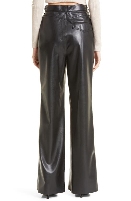 Nanushka Bash Faux Leather Pants In Black | ModeSens