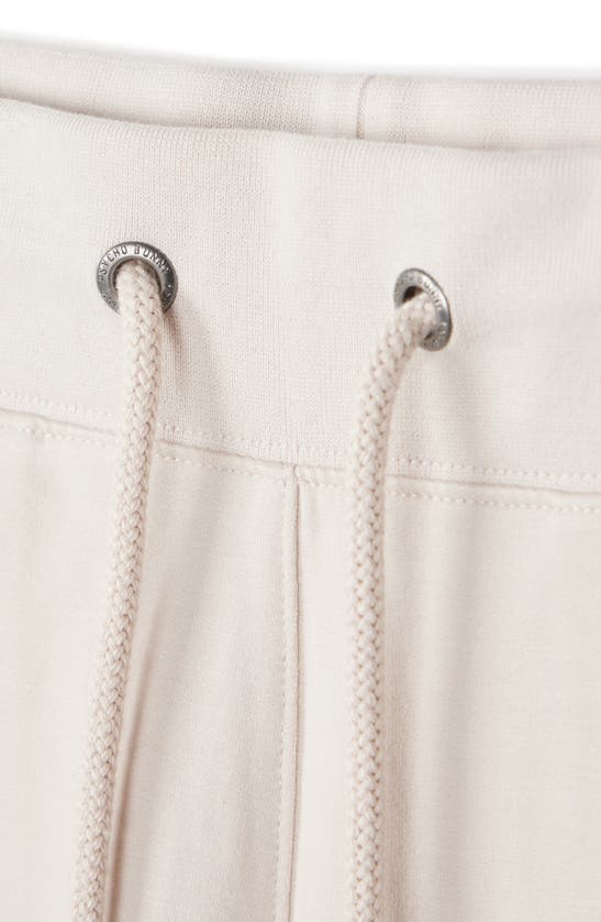 Shop Psycho Bunny Floyd French Terry Sweat Shorts In Natural Linen