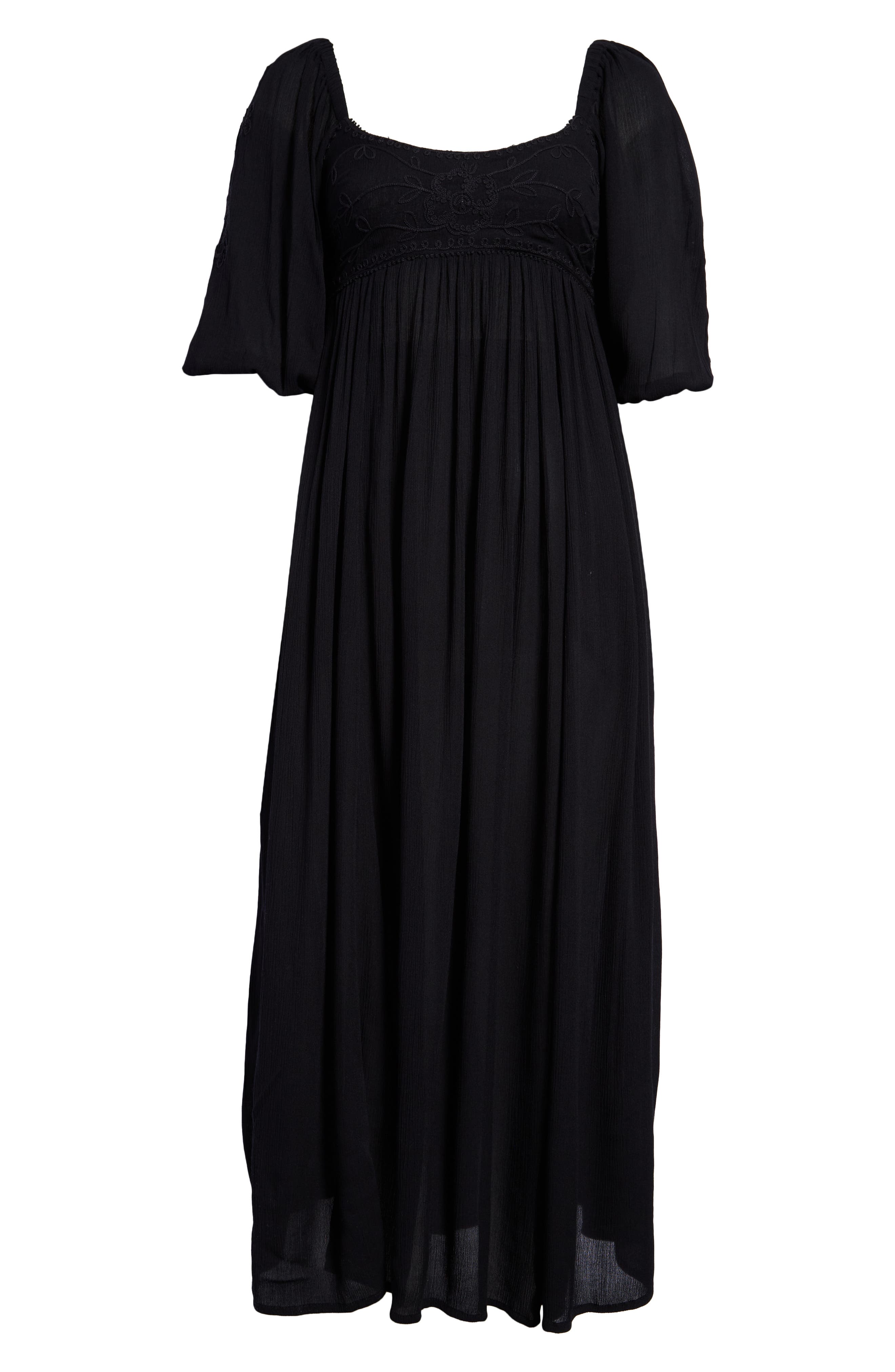 black maxi dress | Nordstrom
