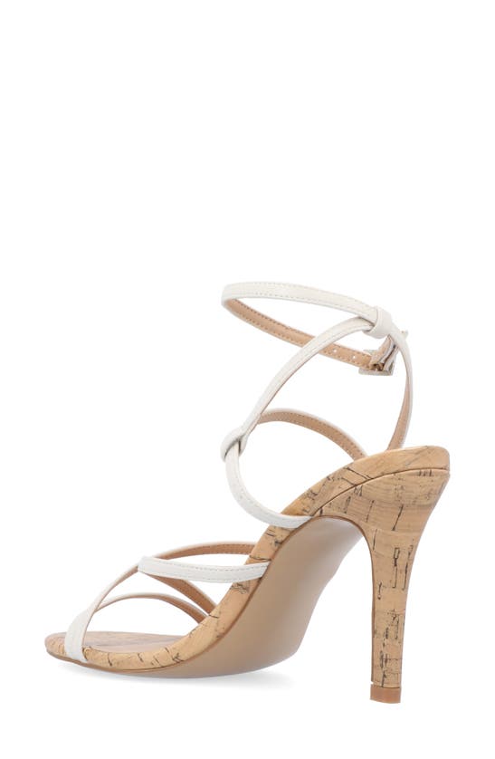 Journee Collection Women's Fylissa Strappy Sandals In Off White