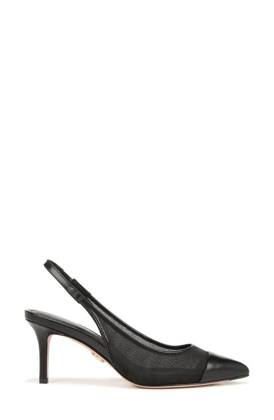 Shop Veronica Beard Liliana Slingback Pointed Toe Pump In Black