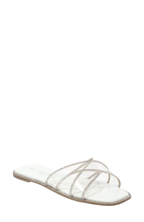 Shop Ninety Union Atlanta Slide Sandal In White