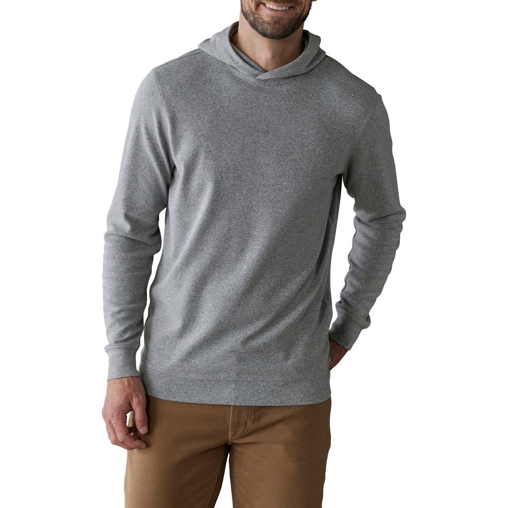 The Normal Brand Puremeso Essential Hoodie In Athletic Grey
