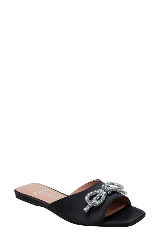 Linea Paolo Leigh Slide Sandal In Black