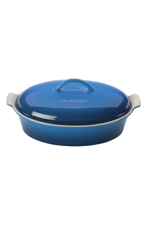Le Creuset 4 Quart Covered Oval Stoneware Casserole in Marseille at Nordstrom